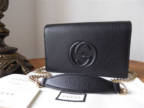 gucci wallet soho|gucci small wallet on chain.